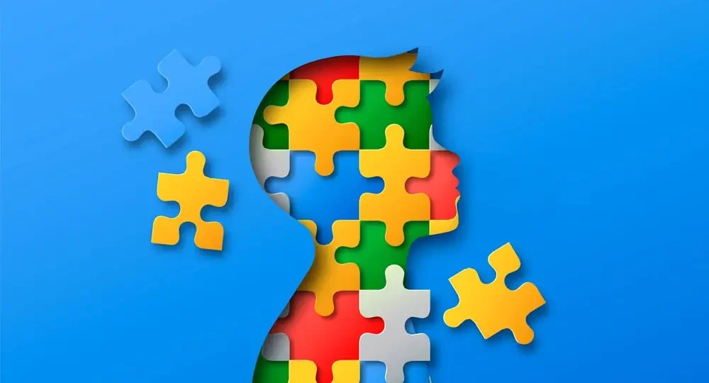 Illustrazione concettuale dedicata allo spettro autistico