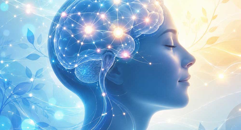 Illustrazione concettuale sul benessere generale dopo neuromodulazione mediante Tecnologia REAC®
